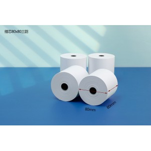 Fine core 80X80 scale three defense thermal paper